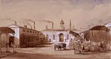 Albany Street, St Pancras, London, c1830. Artist: E Noyce