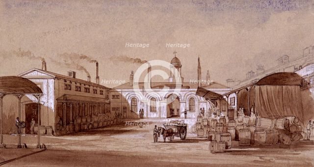 Albany Street, St Pancras, London, c1830. Artist: E Noyce