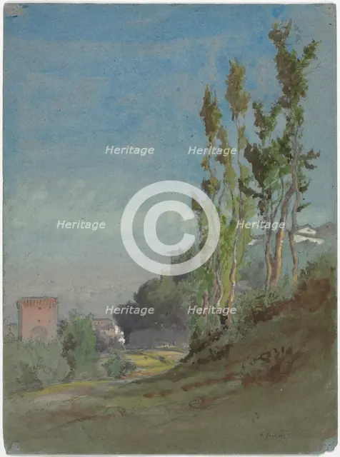 Albano, Italy, c. 1872. Creator: George Inness (American, 1825-1894).