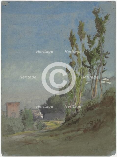 Albano, Italy, c. 1872. Creator: George Inness (American, 1825-1894).