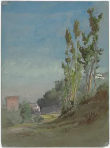 Albano, Italy, c. 1872. Creator: George Inness (American, 1825-1894)