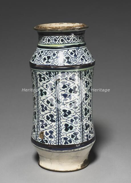 Albarello, c. 1450. Creator: Unknown.