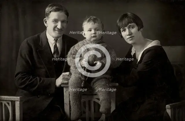 Albert, Maria, and Bert Kotter, 1928. Creator: Unknown.