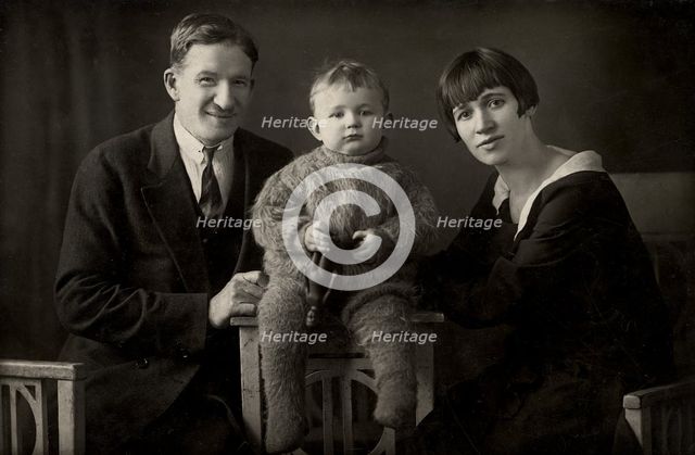 Albert, Maria, and Bert Kotter, 1928. Creator: Unknown.