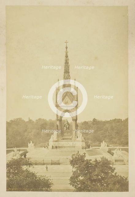 Albert Memorial, 1872-1900. Creator: Unknown.