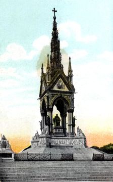 Albert Memorial, London, 20th Century. Creator: Unknown