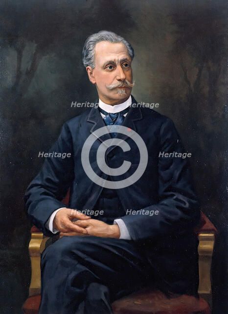 Albert Nachet, microscopist, c1900s. Creator: Harry Herman Salomon.