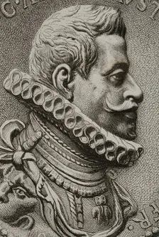 Albert of Austria (1559-1621), Archduke of Austria and sovereign prince of the Low Countries, 1879. Creator: Alphonse Charles Masson