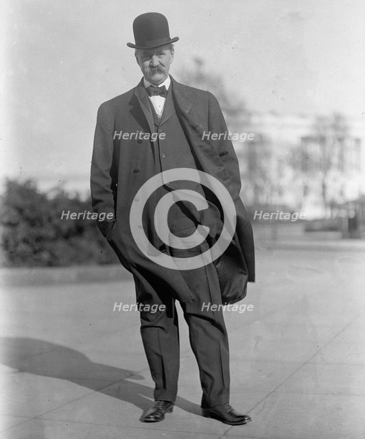 Albert Baird Cummins, Governor of Iowa, 1911. Creator: Harris & Ewing.