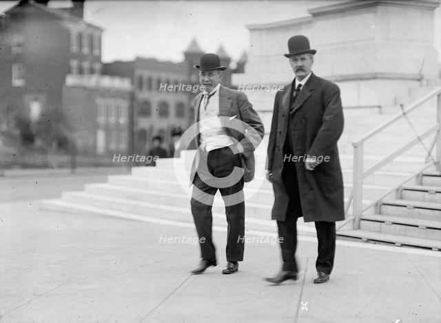 Albert Baird Cummins, Governor of Iowa, (Right), 1911. Creator: Harris & Ewing.