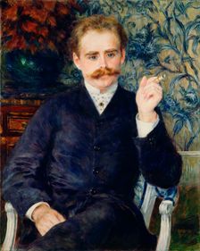 Albert Cahen d'Anvers, 1881. Artist: Renoir, Pierre Auguste (1841-1919)