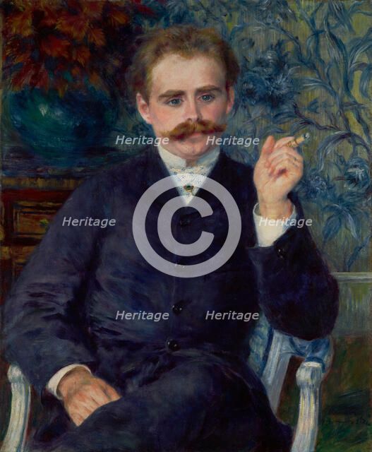 Albert Cahen d'Anvers, 1881. Creator: Pierre-Auguste Renoir.