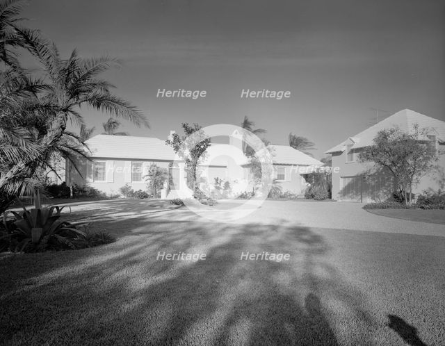 Albert D. Williams, residence in Naples, Florida, 1959. Creator: Gottscho-Schleisner, Inc.