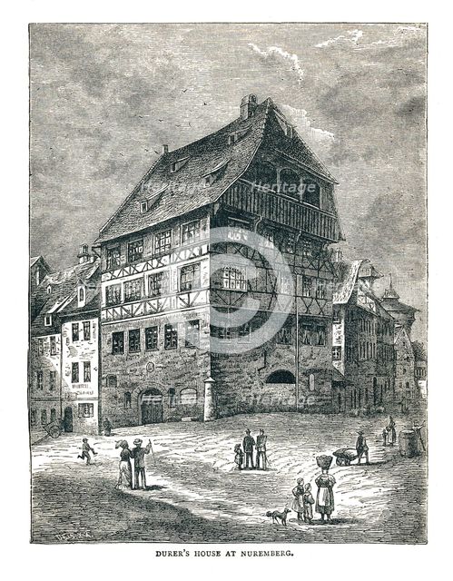 'Albert Durer's House, Nuremberg, Germany', 1893. Artist: Unknown.