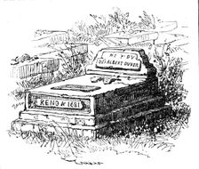Albert Durer's tomb, 1864. Creator: Unknown