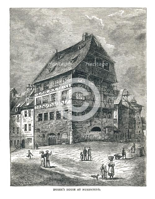 'Albert Durer's House, Nuremberg, Germany', 1893. Artist: Unknown.