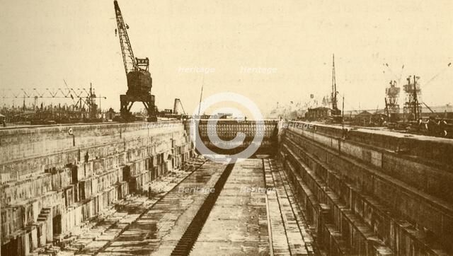 'Albert Dock Extension, Port of London', c1930. Creator: Alfieri.