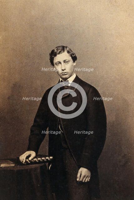 Albert Edward, Prince of Wales, 1862. Creator: Mayall.