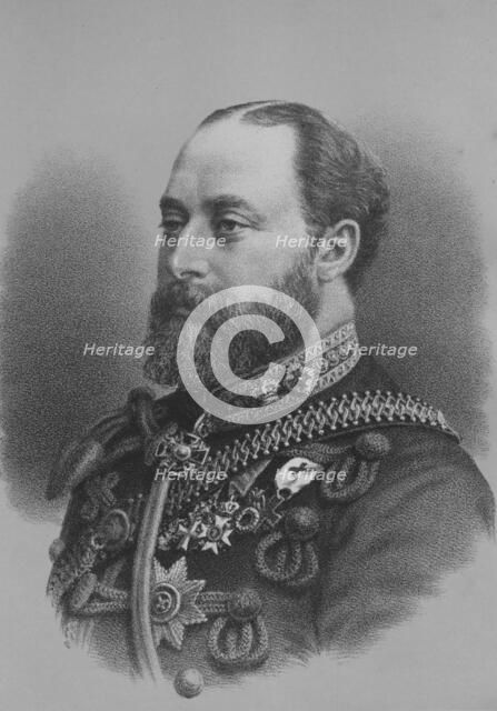 Albert Edward, Prince of Wales, c1880 (1936). Artist: Unknown.