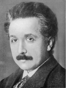 Albert Einstein (1879-1955), German-Swiss mathematician and theoretical physicist, c1920