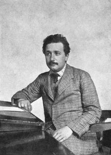Albert Einstein (1879-1955), German-Swiss mathematician and theoretical physicist, 1905