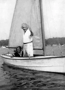 Albert Einstein (1879-1955), German-Swiss mathematician and theoretical physicist, c1930s