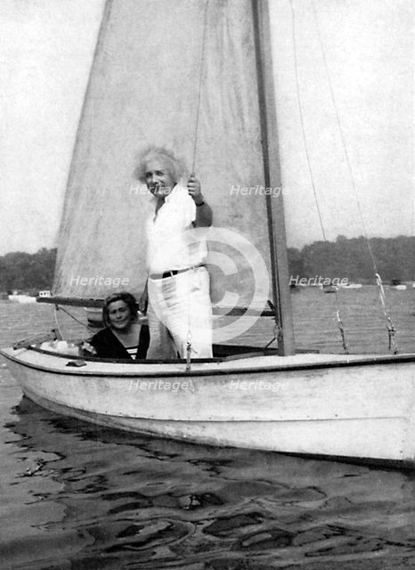 Albert Einstein (1879-1955), German-Swiss mathematician and theoretical physicist, c1930s. Artist: Unknown