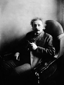 Albert Einstein (1879-1955), German, Physicist. Creator: Unknown