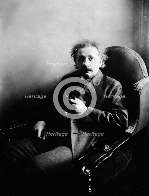 Albert Einstein (1879-1955), German, Physicist. Creator: Unknown.