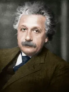 Albert Einstein, German-Swiss-American mathematician and physicist