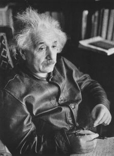 Albert Einstein, German-Swiss-American mathematician and physicist