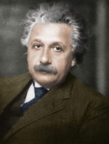 Albert Einstein, German-Swiss-American mathematician and physicist
