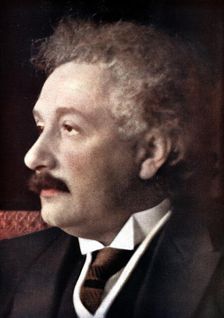 Albert Einstein, German-Swiss-American mathematician and physicist, c1925