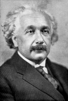 Albert Einstein, German-Swiss mathematician and theoretical physicist, c1930s