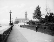 Albert Embankment, Lambeth, London, c1870-1900. Artist: York & Son