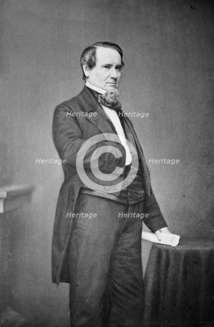 Albert G. Brown of Mississippi, between 1855 and 1865. Creator: Unknown.