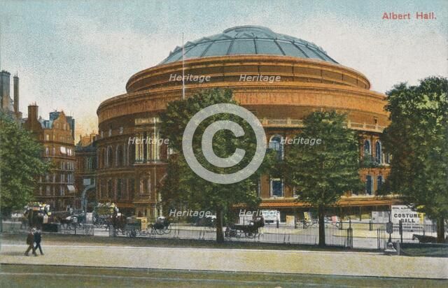 'Albert Hall', c1900. Artist: Unknown.