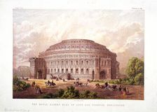 Albert Hall, Kensington, London, 1868. Artist: Kronheim & Co