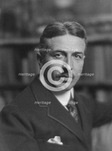 Albert, Heinrich, Mr., portrait photograph, 1916 Apr. 8. Creator: Arnold Genthe.
