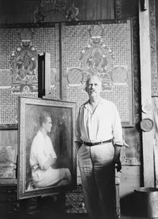 Albert Herter between 1932 and 1942. Creator: Arnold Genthe