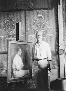 Albert Herter between 1932 and 1942. Creator: Arnold Genthe