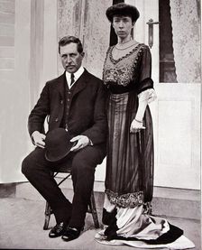 Albert I (1875-1934), King of Belgium, picture of the ilustration of 1910