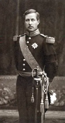 Albert I (1875-1934), King of the Belgians from 1909, in military uniform