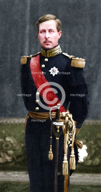 Albert I (1875-1934), King of the Belgians from 1909, in military uniform. Artist: Unknown.