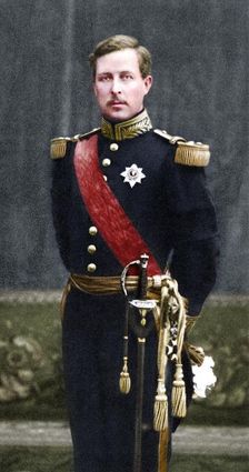 Albert I (1875-1934), King of the Belgians from 1909, in military uniform