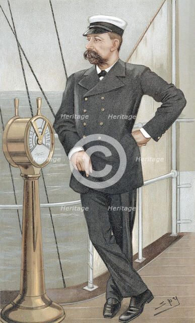 Albert I, Prince of Monaco (1848-1922), amateur oceanographer, 1900. Artist: Spy