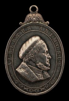 Albert III, 1443-1500, Duke of Saxony [obverse], possibly 18th or 19th century. Creator: E.U.