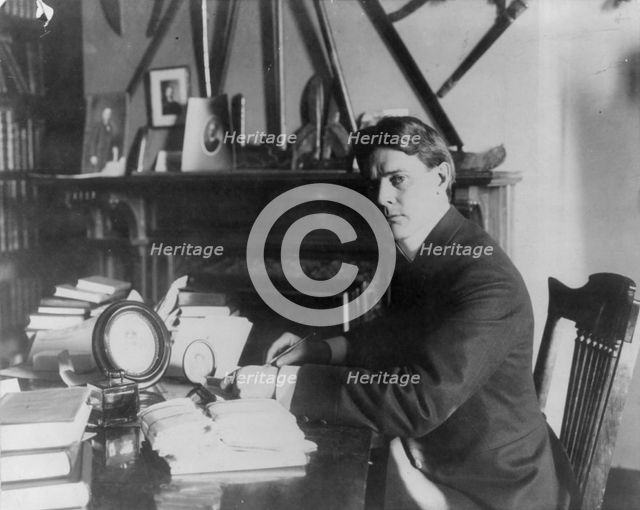 Albert Jeremiah Beveridge, 1862-1927, c1900 Feb. 28. Creator: Frances Benjamin Johnston.