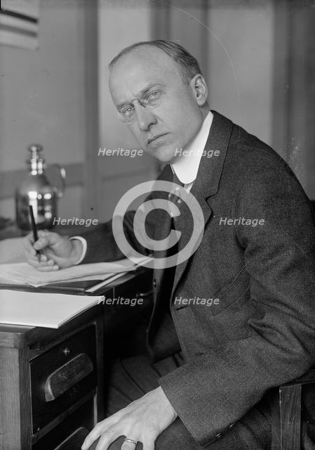 Albert L. Scott, Chief, Clothing And Equipage Division, Q.M.C., U.S.A., 1918. Creator: Harris & Ewing.