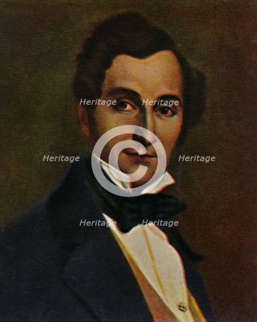 'Albert Lortzing 1801-1851. - Gemälde von Souchay', 1934. Creator: Unknown.